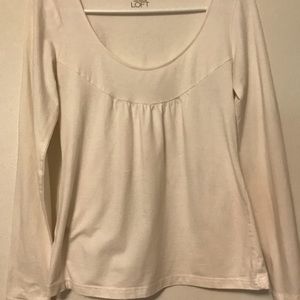 White Top from Ann Taylor Loft